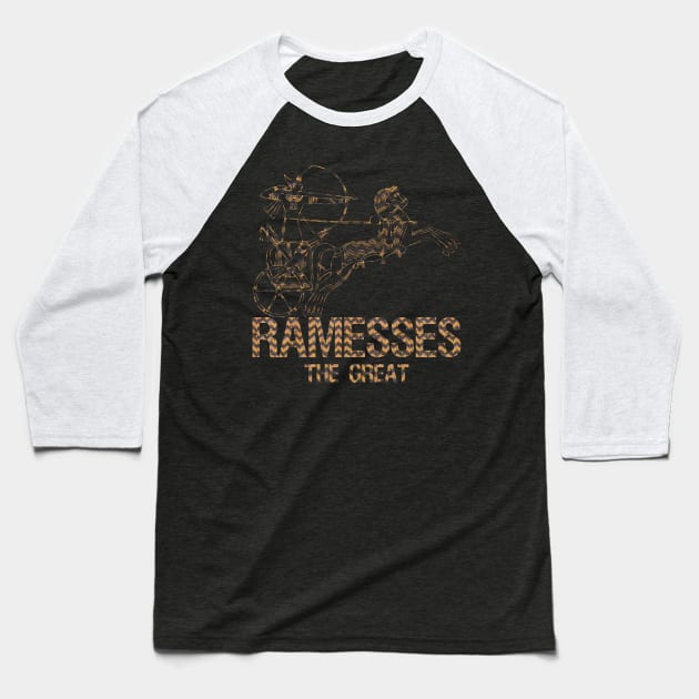 Ramesses the Great Baseball T-Shirt by Styr Designs